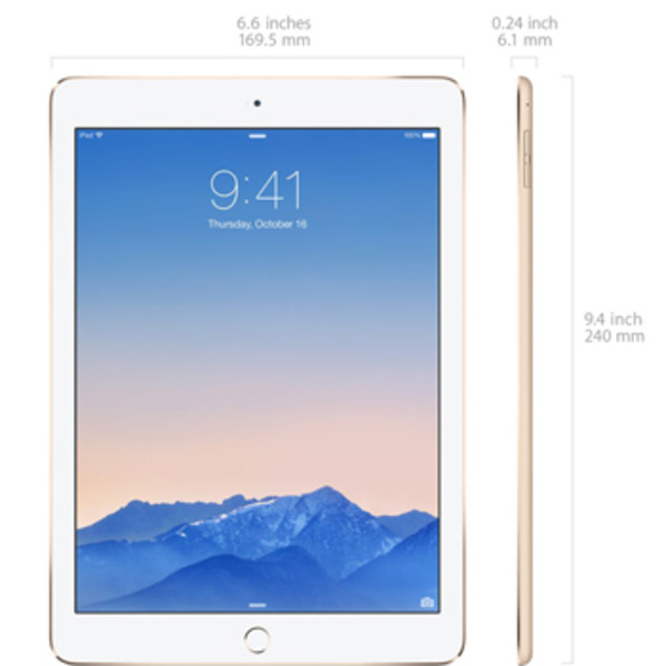 Apple iPad Air 2 Wi-Fi + Cellular 64GBImage