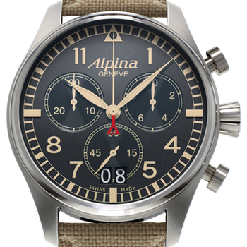 Alpina STARTIMER Pilot Big Date Gents Chronograph