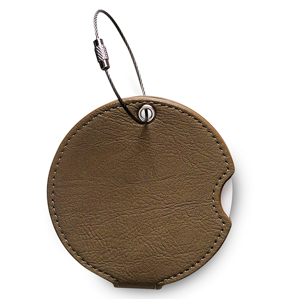Addatag Luggage Tag in Textured Artificial LeatherImage