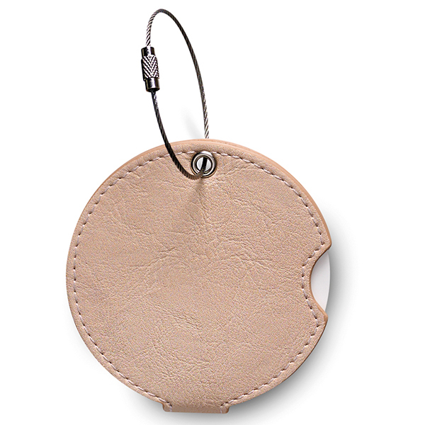 Addatag Luggage Tag in Textured Artificial LeatherImage