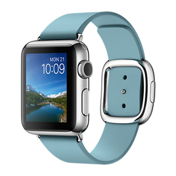 Apple Watch 38mm with Blue Jay Modern Buckle