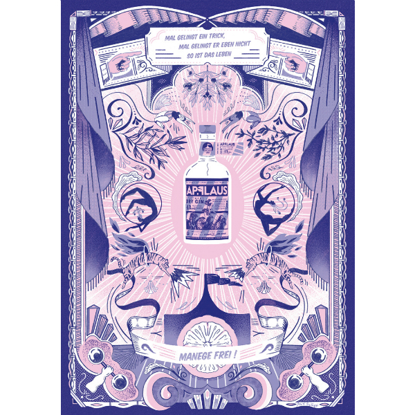 Applaus Stuttgart Dry Gin 500mlImage